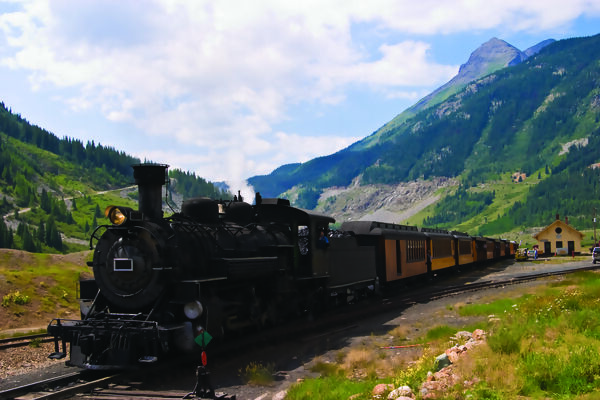 The Colorado Rockies featuring National Parks and Historic Trains